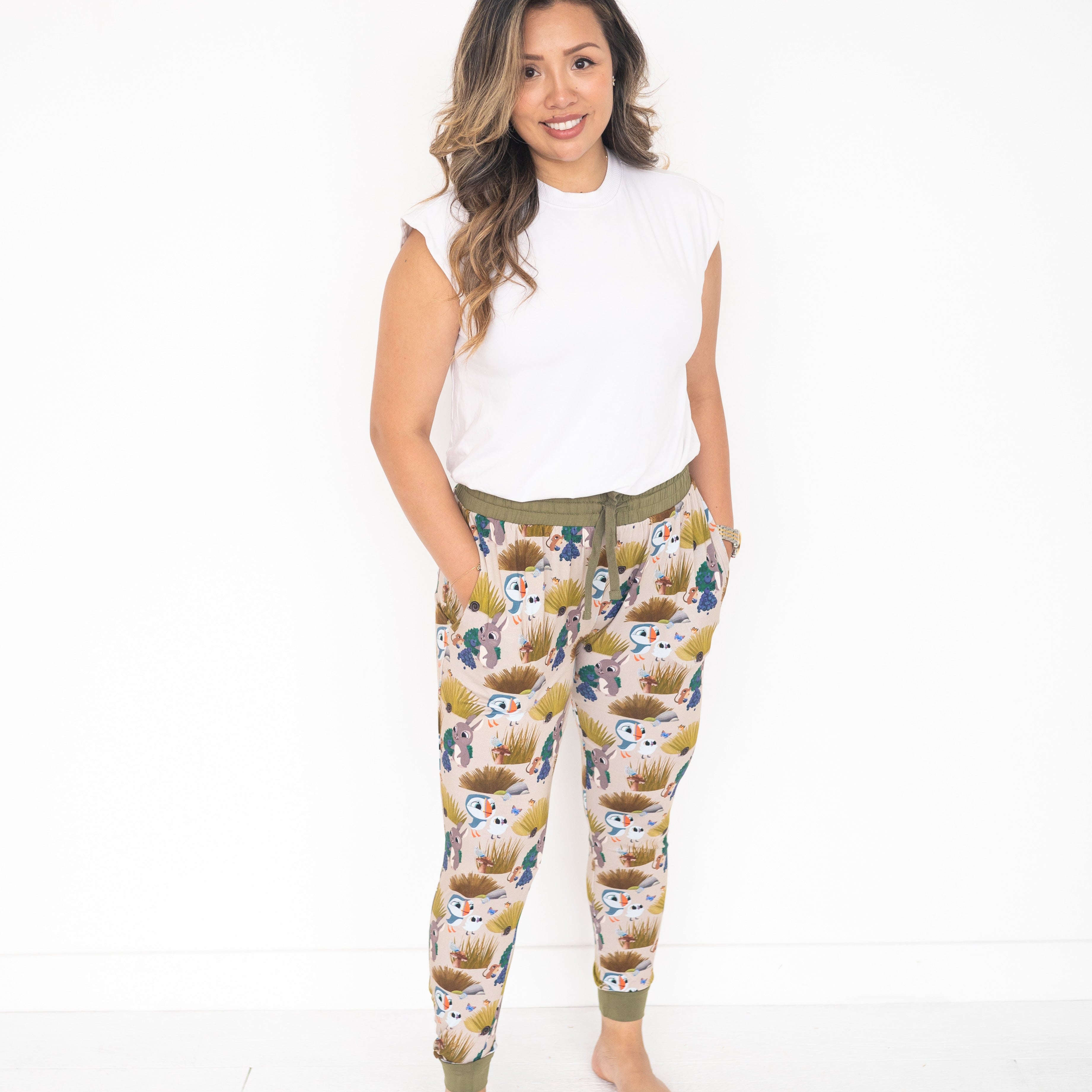 Womens Fit Jogger - Puffin Rock™ - Luxe Bamboo