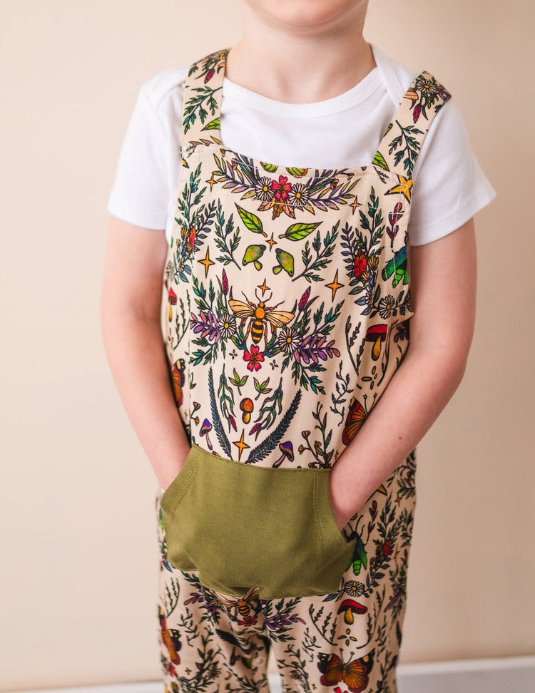 Overalls - Bugs - Luxe Bamboo