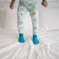 Convertible Footie PJ Set - Turtle - Luxe Bamboo