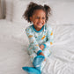 Convertible Footie PJ Set - Turtle - Luxe Bamboo