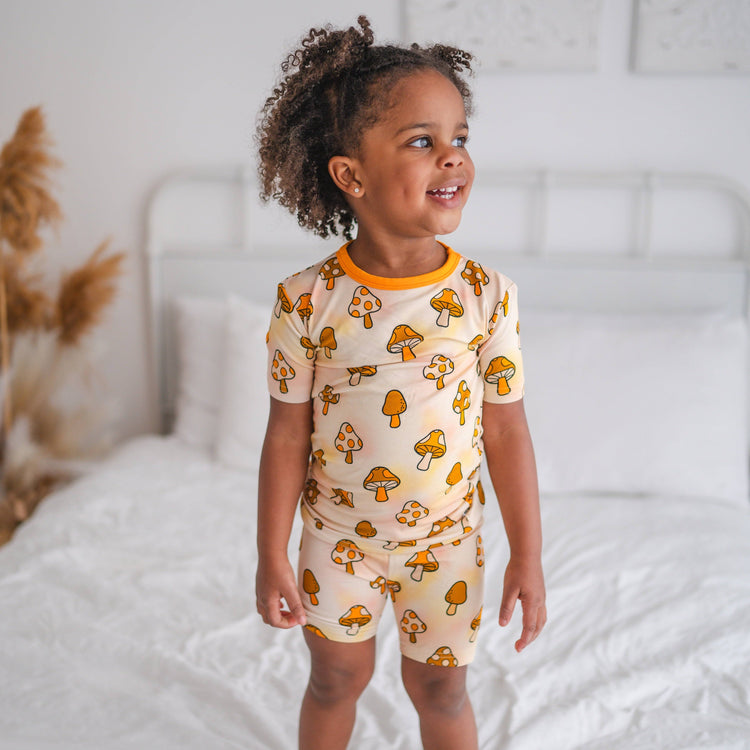 Short PJ Set -  Shroomy - Luxe Bamboo