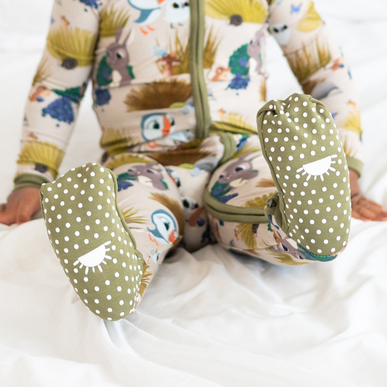 Flexi-Fit Zip PJ - Puffin Rock™ - Luxe Bamboo