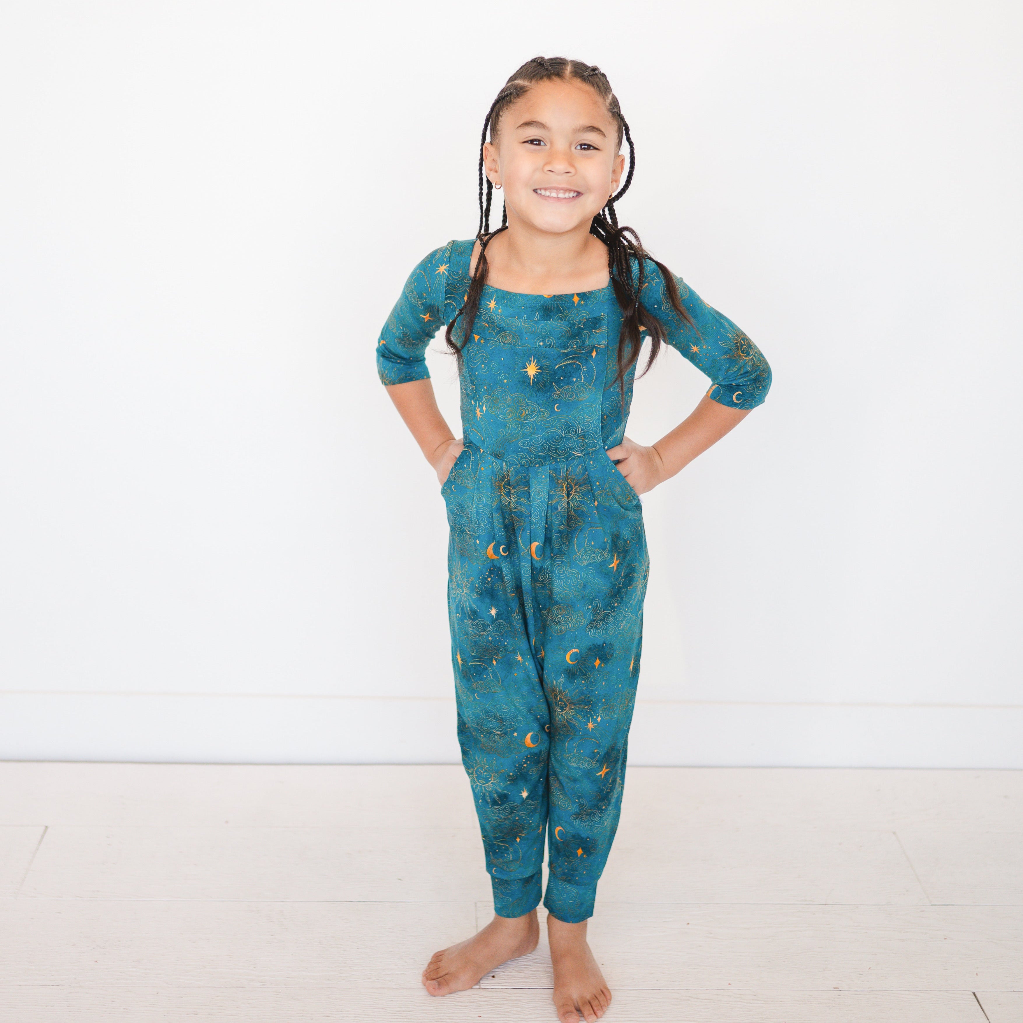 Dilly Romper - Stellar Suns - Luxe