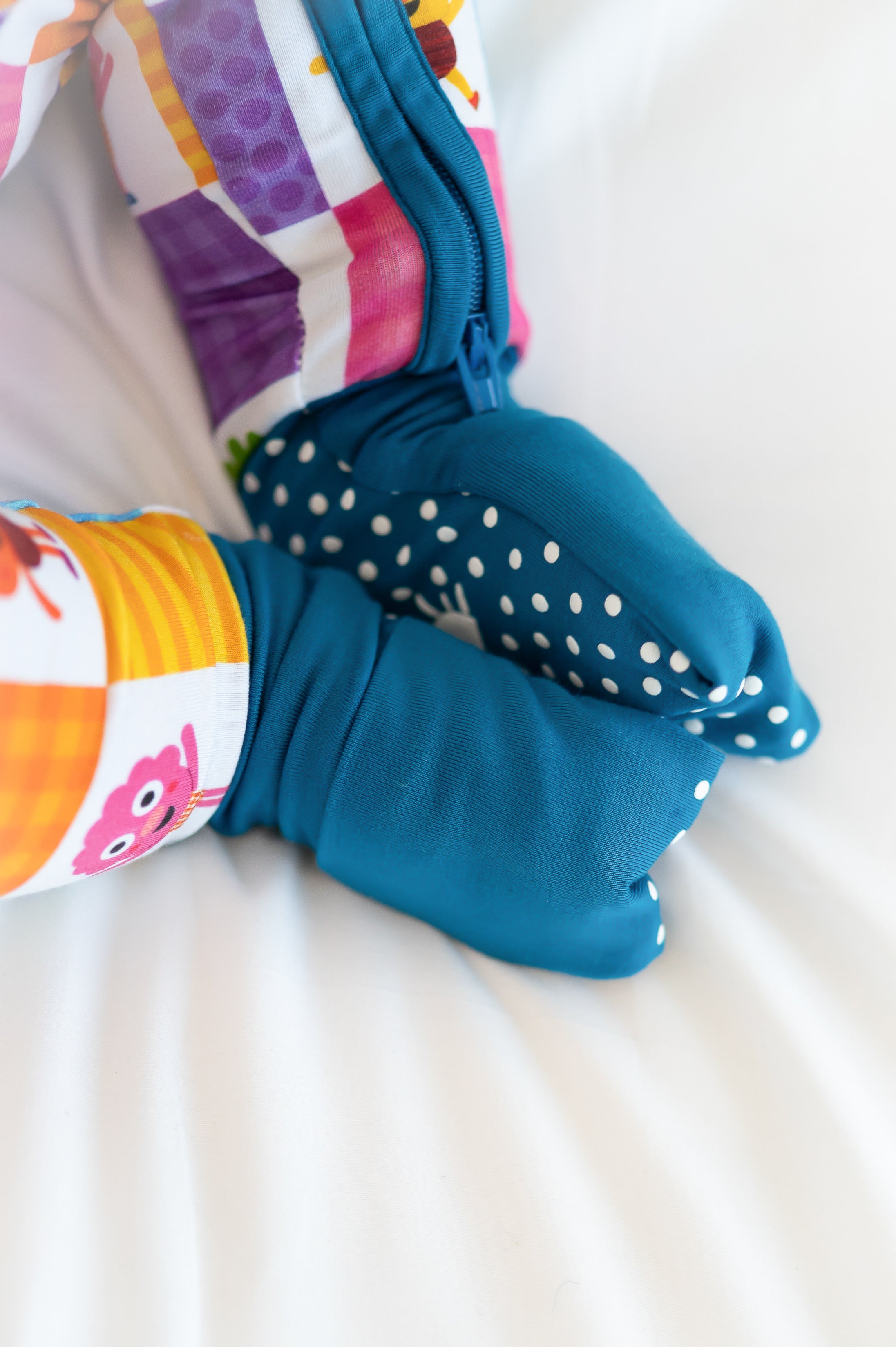 Flexi- Fit Zip PJ - Super Simple™ Noodle & Pals - If You're Happy - Tencel Modal