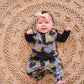 Henley Play Romper - Toe Beans - Luxe Bamboo