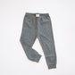 Ribbed Slouch Pant - Dark Grey - Organic Cotton