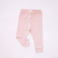 Ribbed Legging - Blush - Organic Cotton