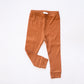 Ribbed Legging - Brown - Organic Cotton