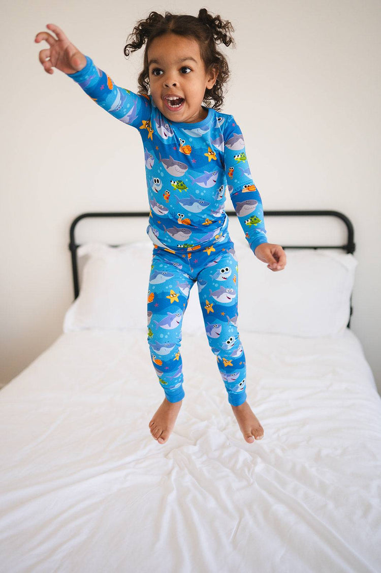 PJ Set - Super Simple Baby Shark - Luxe Bamboo