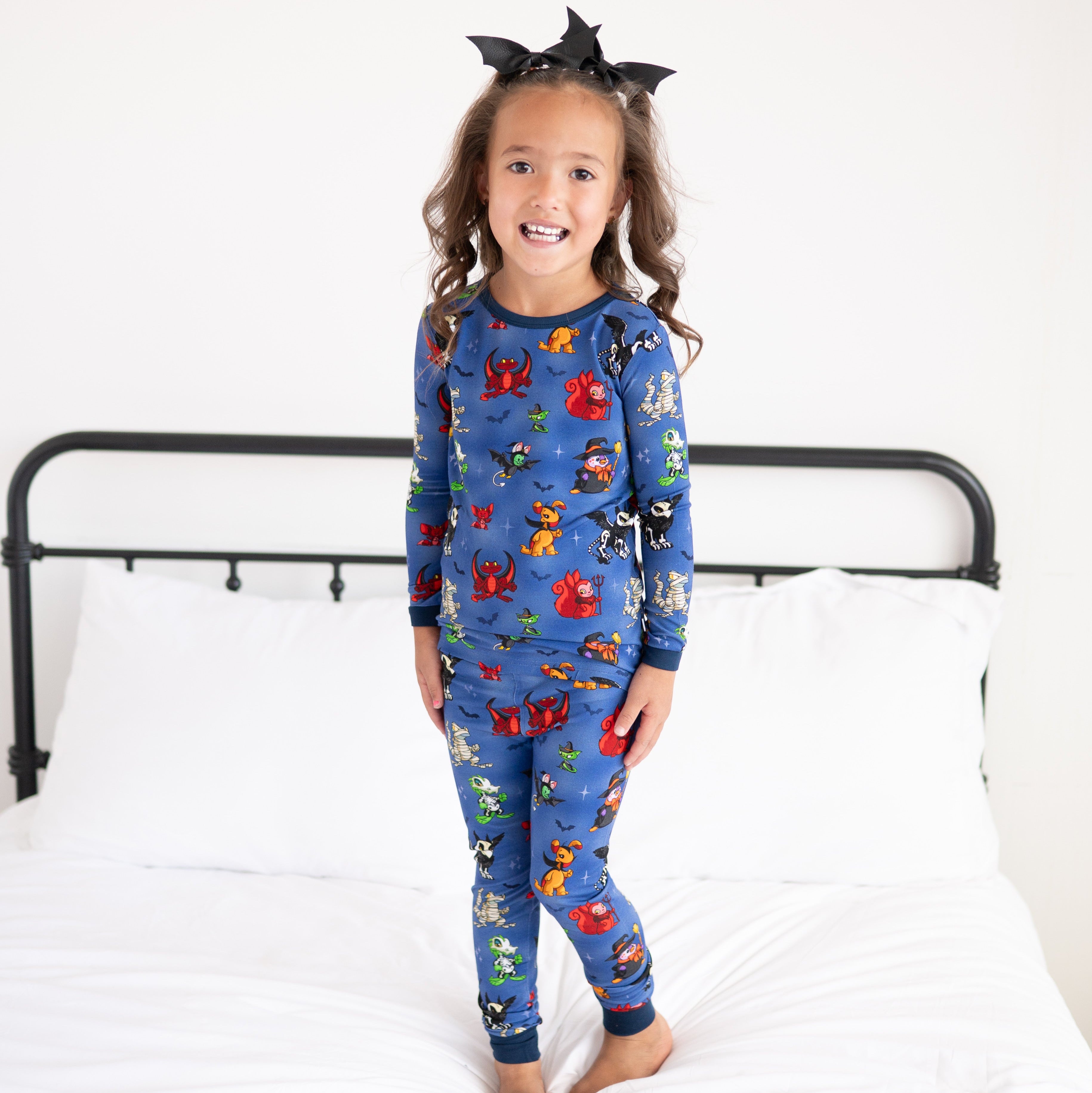 Classic Fit PJ Set - Halloween - NEOPETS™ - Luxe Bamboo