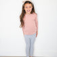 Ribbed Long Sleeve - Pretty Pink - Organic Cotton