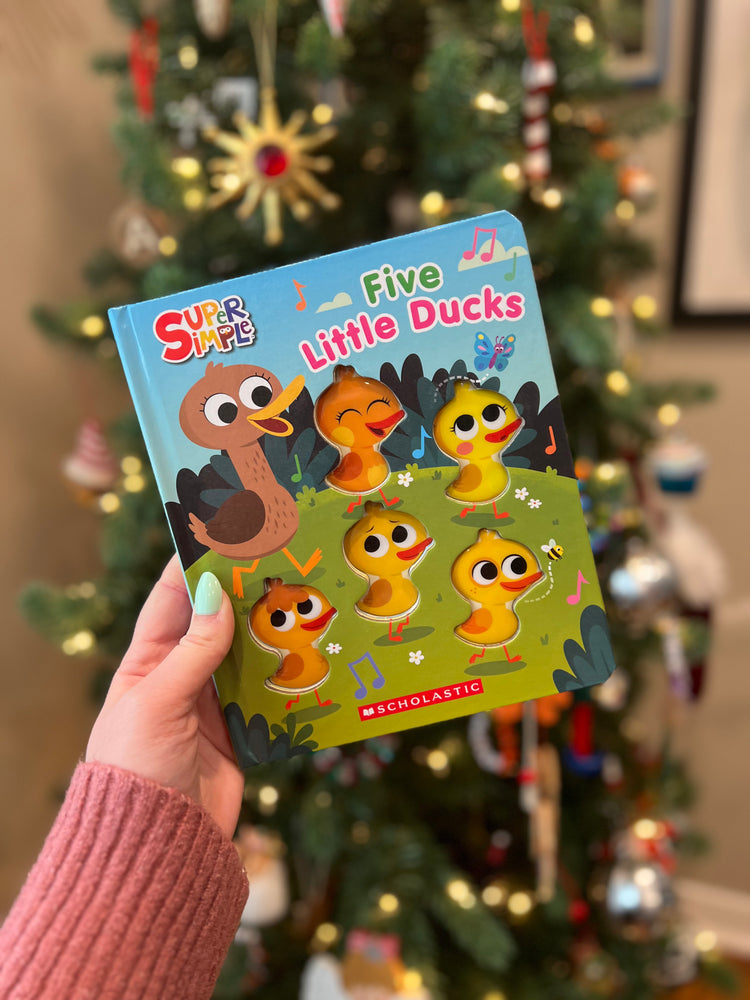 Super Simple - 5 Little Ducks Squishy Book - Scholastic