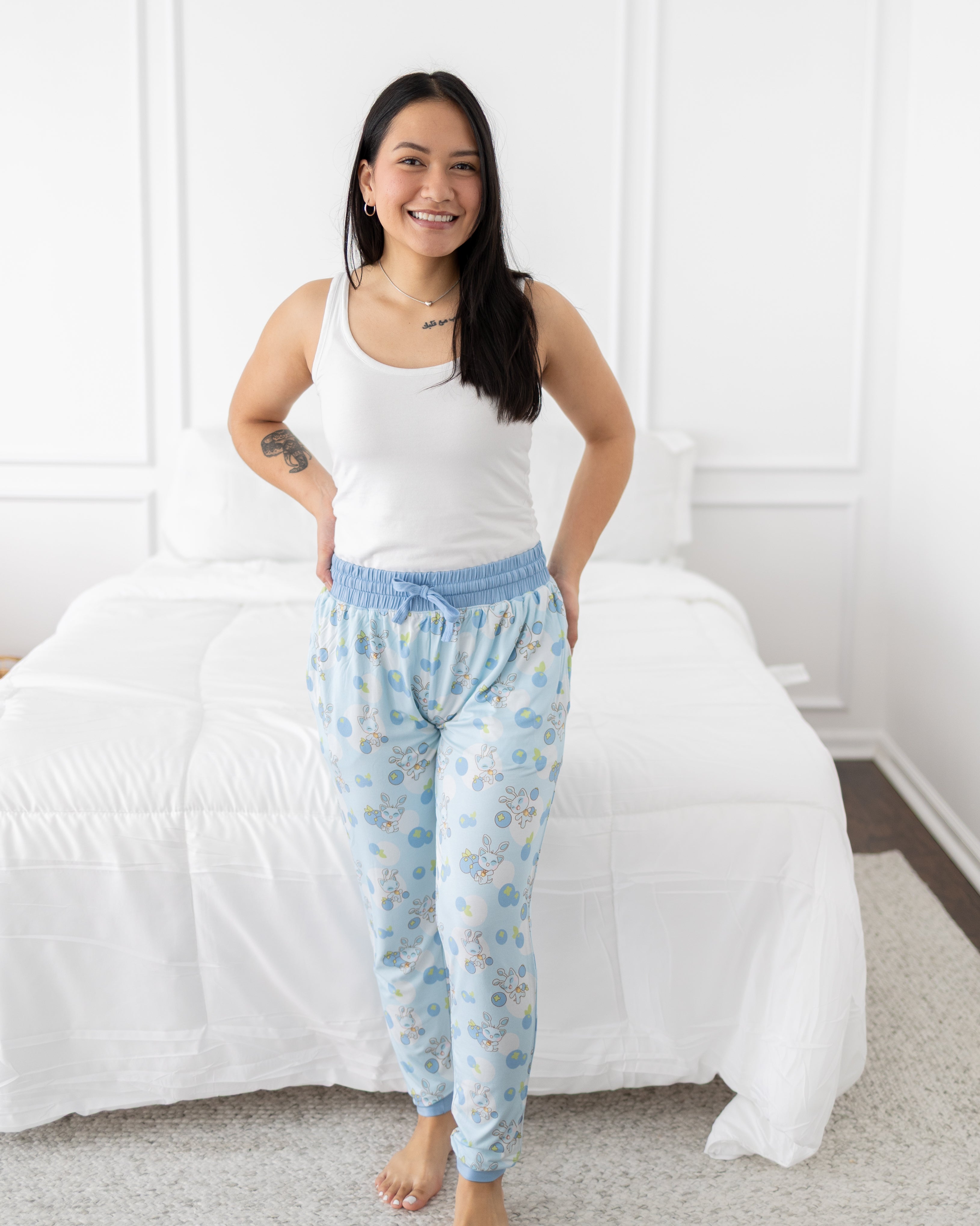 Women's Fit Joggers - Neopets® Blueberry Baby - Luxe