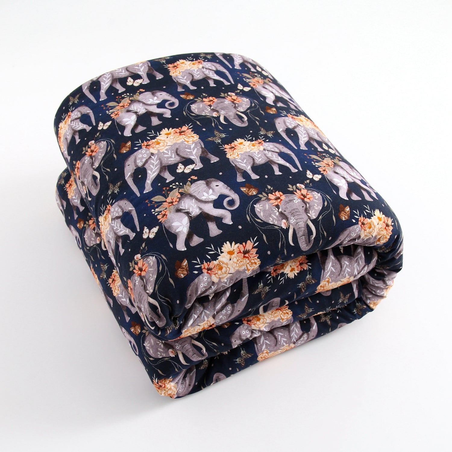 Luxe Plushy Couch Blanket - Elephants - Luxe