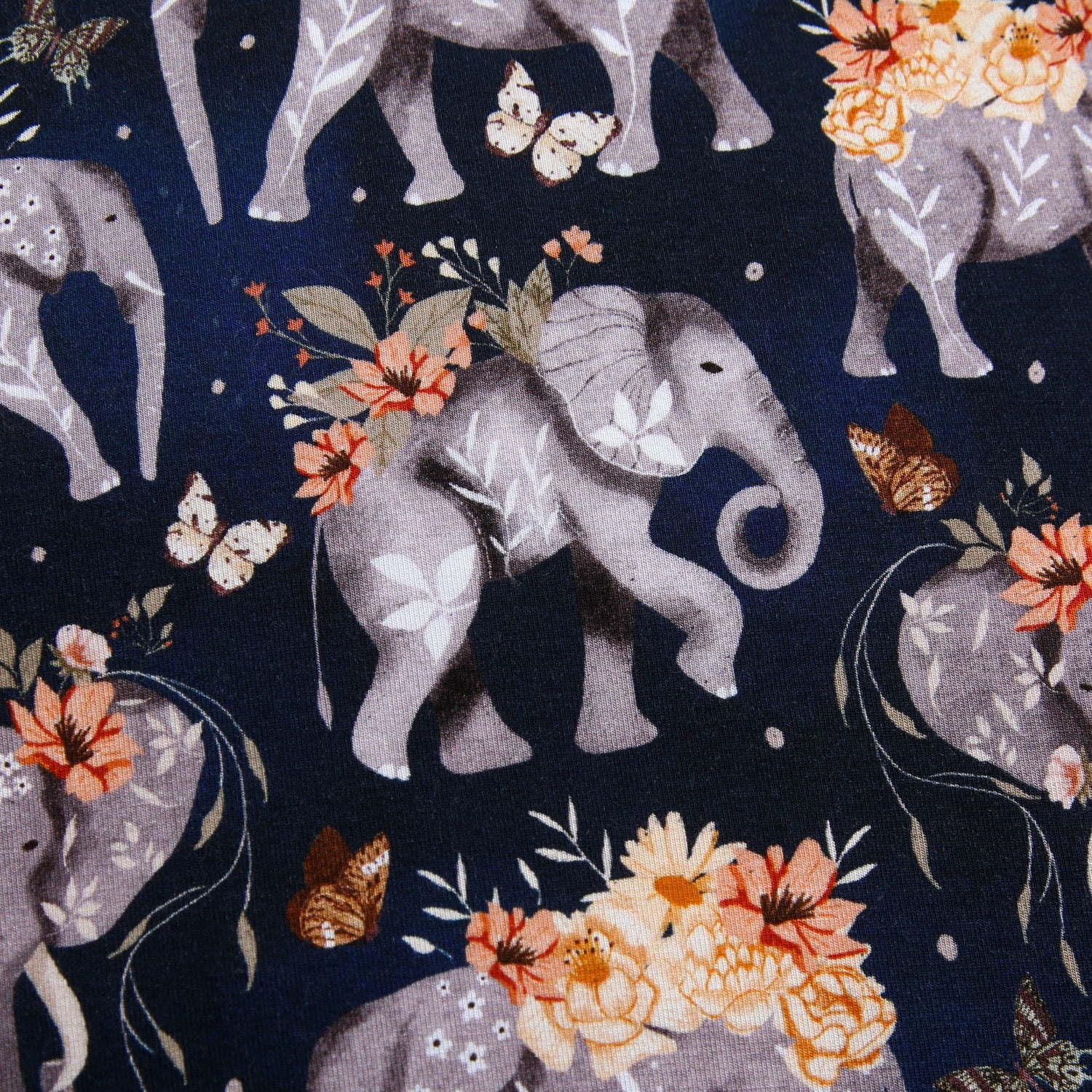 Luxe Plushy Couch Blanket - Elephants - Luxe