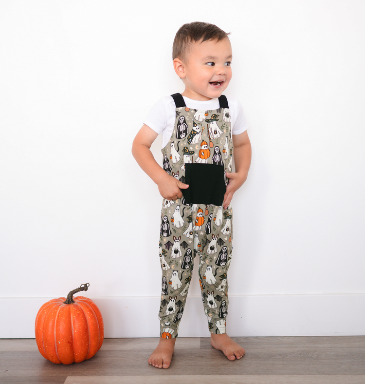 Overalls - Boo Crew - Luxe Bamboo