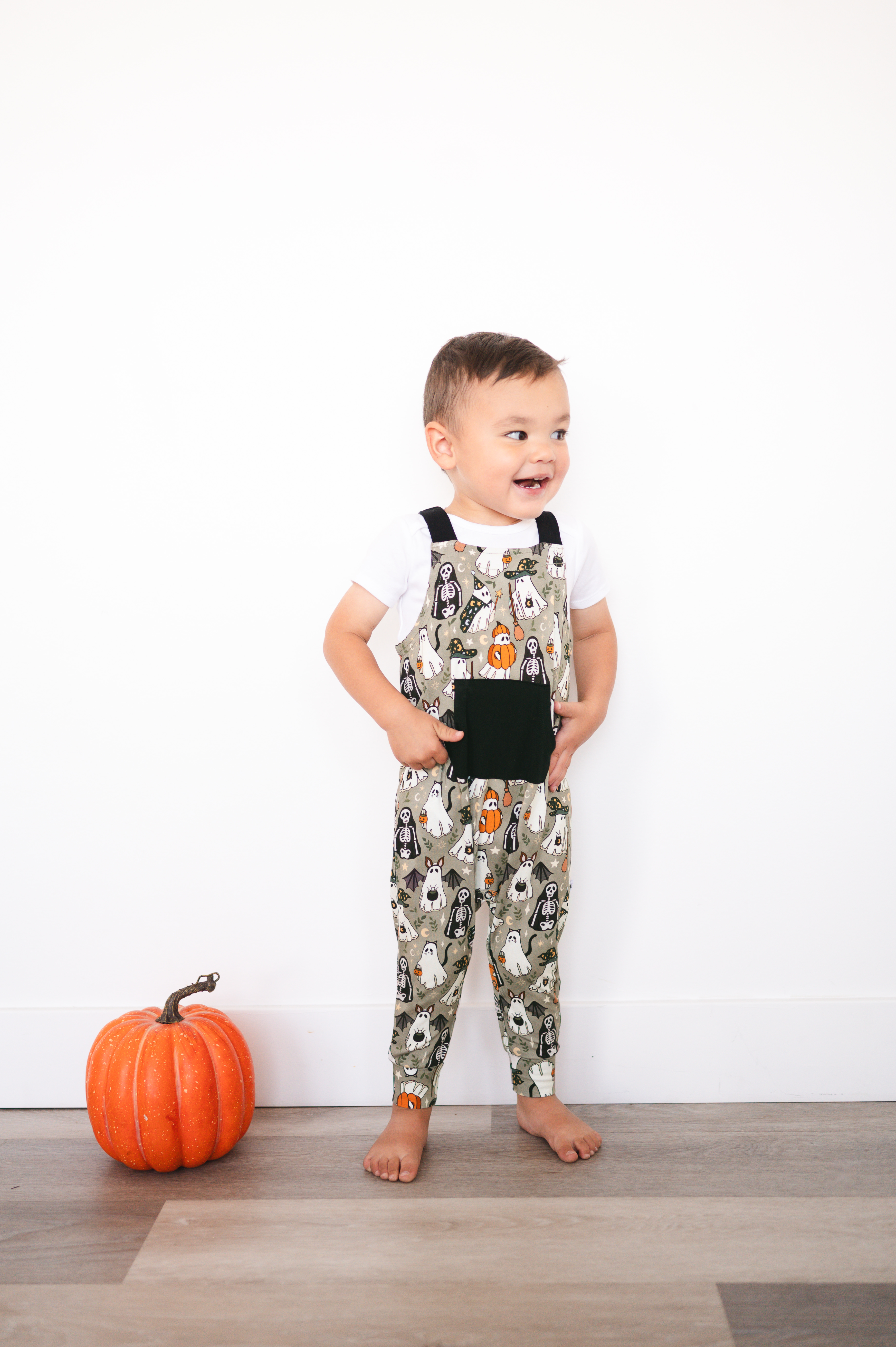 FINAL SALE- Overalls - Boo Crew - Luxe