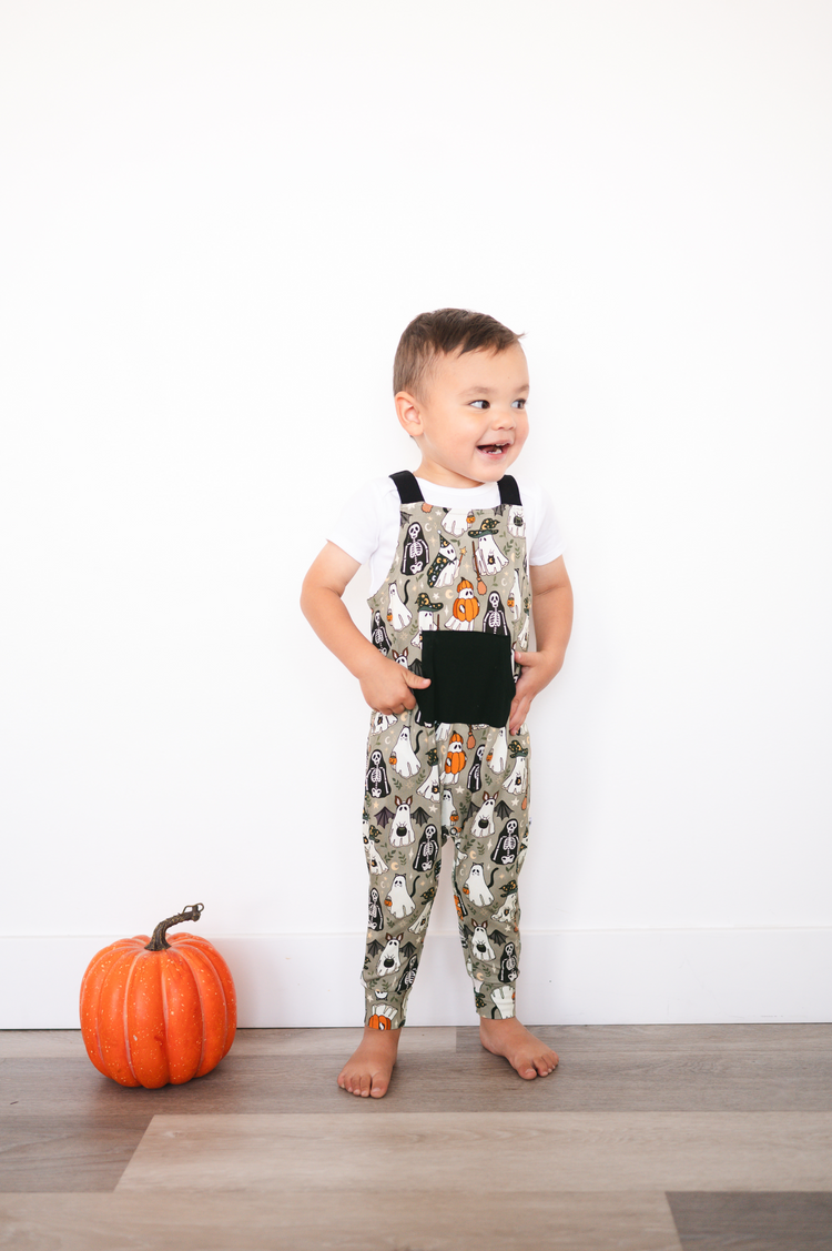 Overalls - Boo Crew - Luxe Bamboo