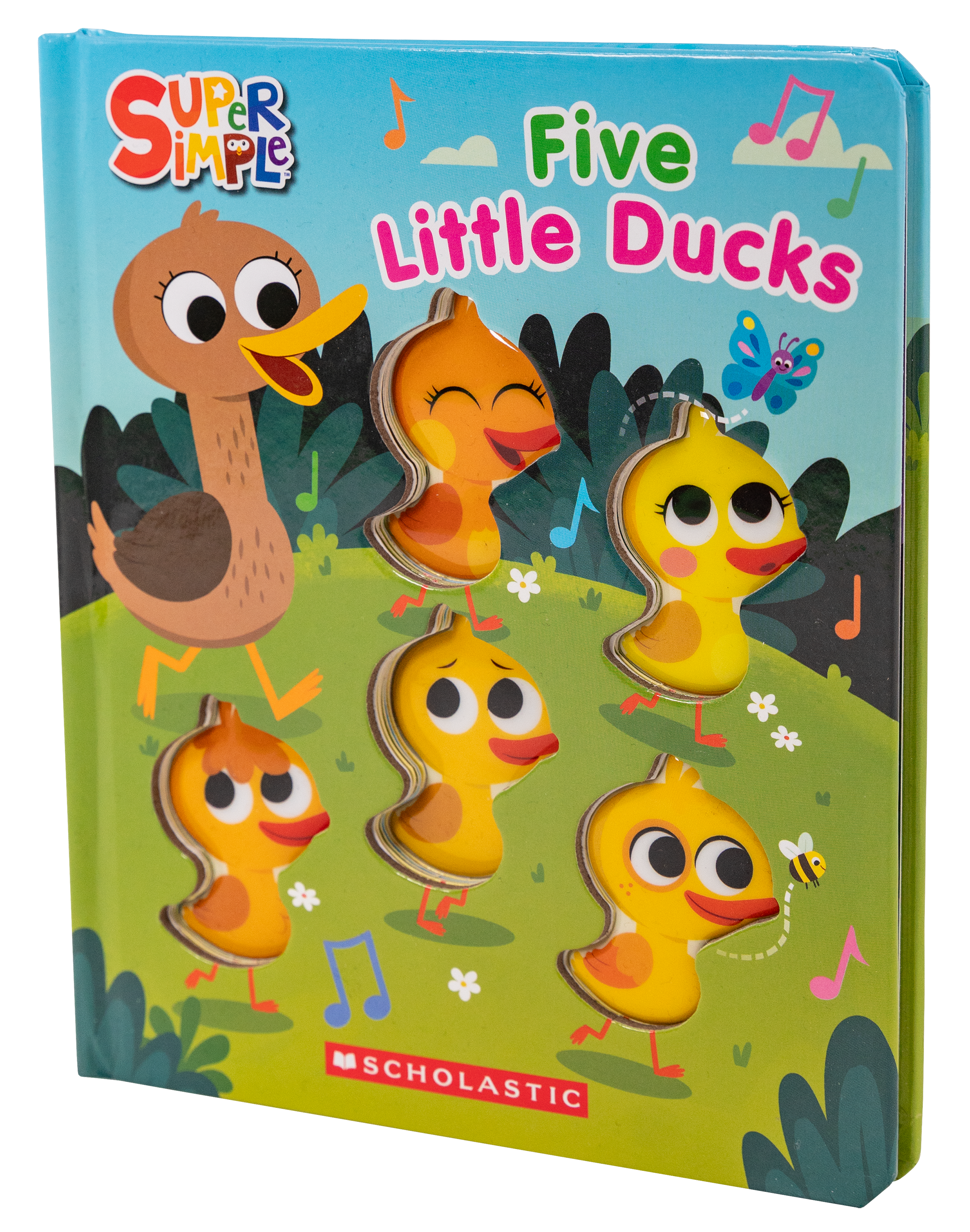 Super Simple - 5 Little Ducks Squishy Book - Scholastic