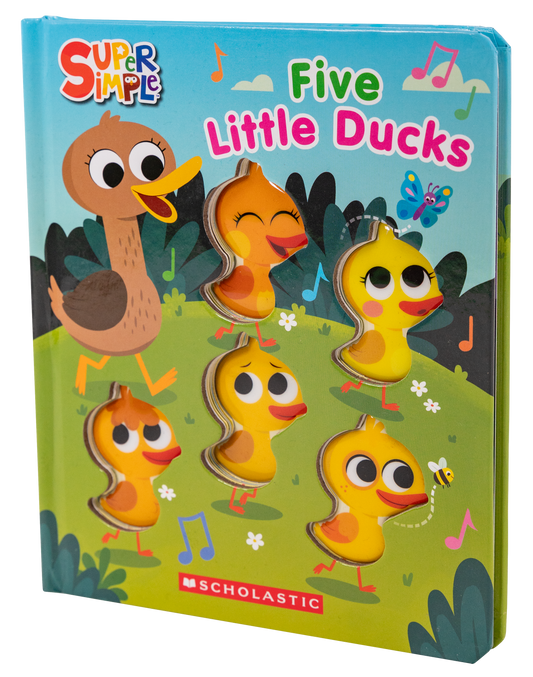 Super Simple - 5 Little Ducks Squishy Book - Scholastic