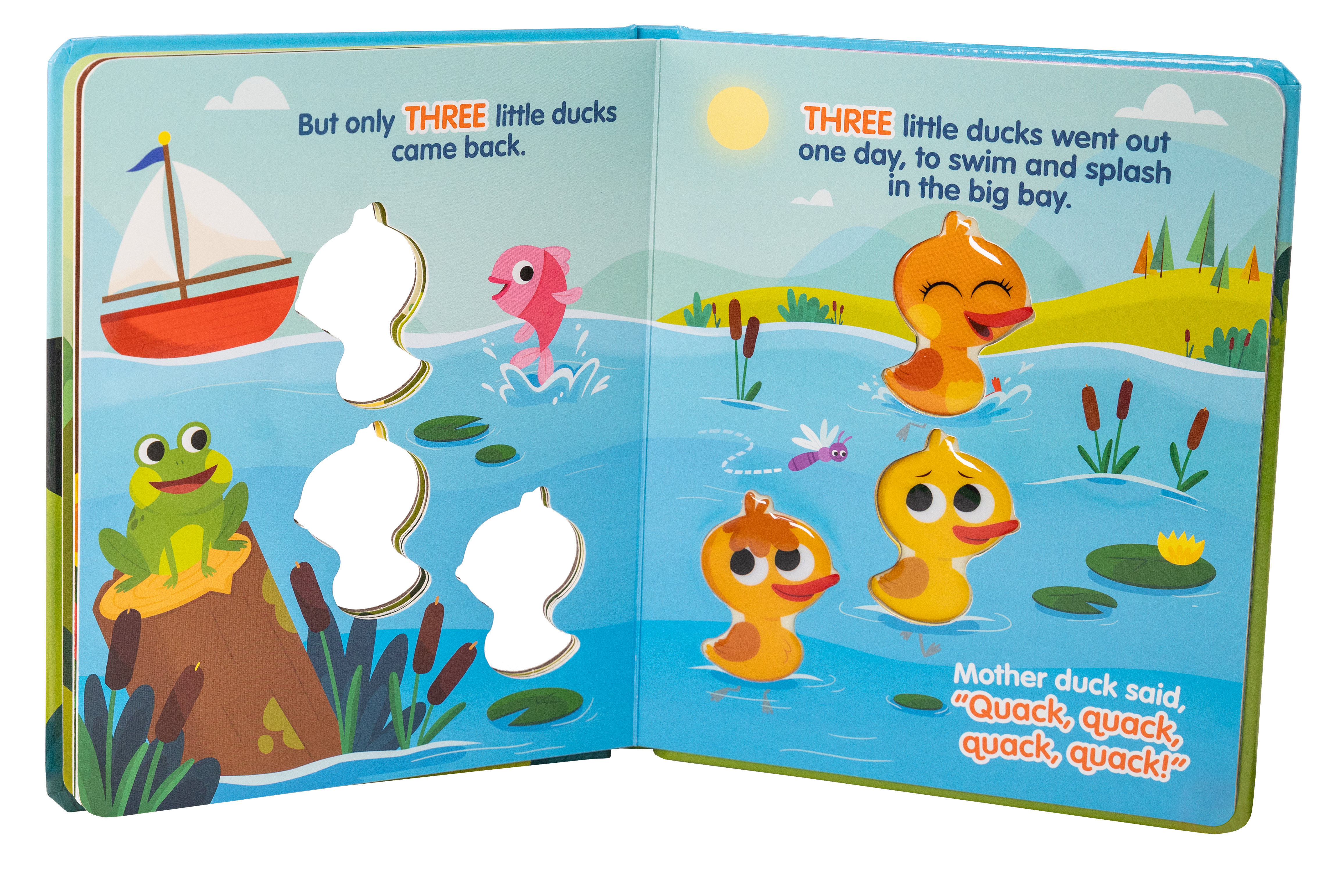 Super Simple - 5 Little Ducks Squishy Book - Scholastic