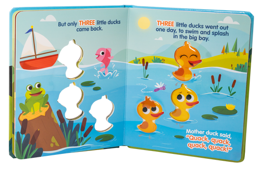 Super Simple - 5 Little Ducks Squishy Book - Scholastic