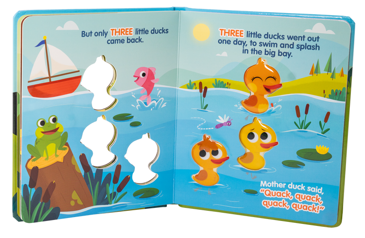 Super Simple - 5 Little Ducks Squishy Book - Scholastic