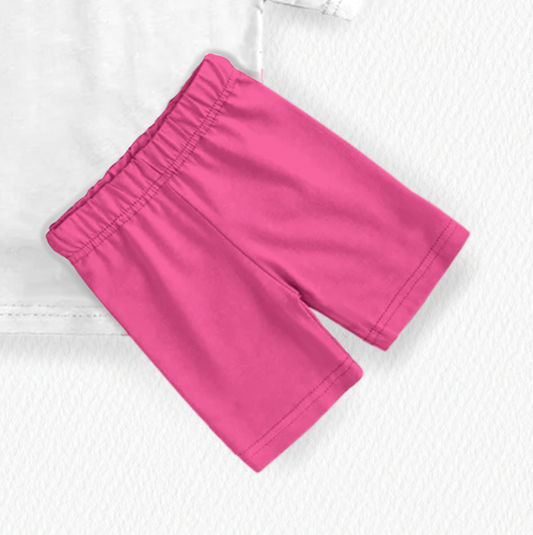 PREORDER : 15 WEEK TAT - Biker Short - Dylan Pink - Luxe Bamboo