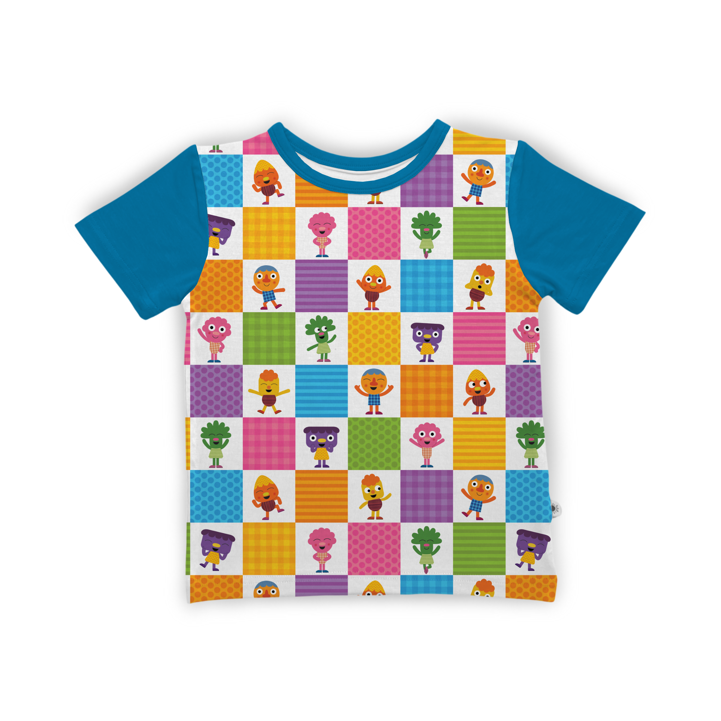 PRE-ORDER - TAT 14 WEEKS - T-shirt - Super Simple™ Noodle & Pals - If You're Happy - Tencel Modal