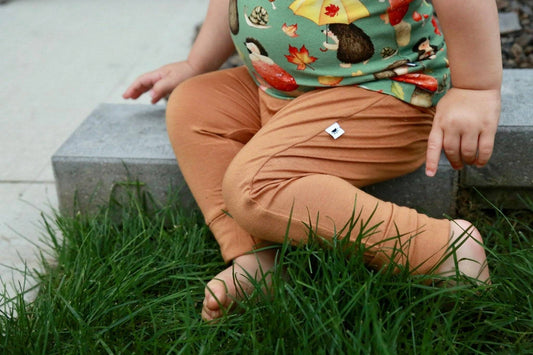 Grow With Me Pant - Butterscotch - ploombaby